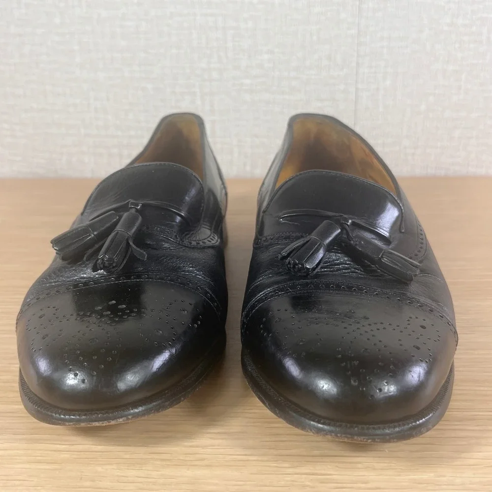 Mezlan black leather